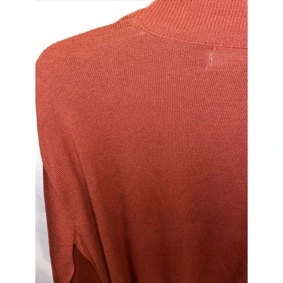 Pendleton Pullover Sweater Men’s Size 2X Rust Red Long Sleeve Crewneck Cotton